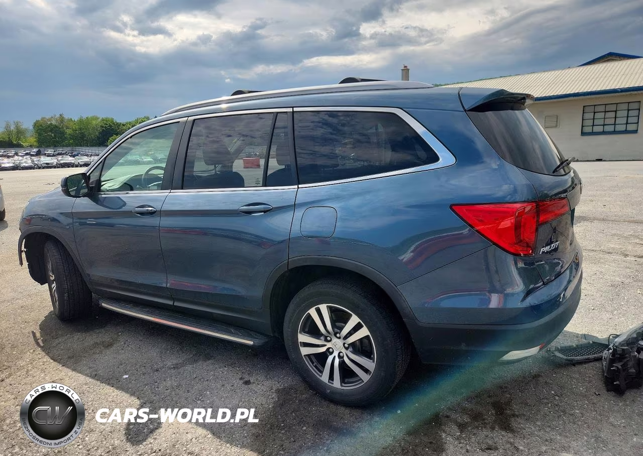 2017 Honda Pilot Exl VIN:5FNYF6H57HB104972 - 2