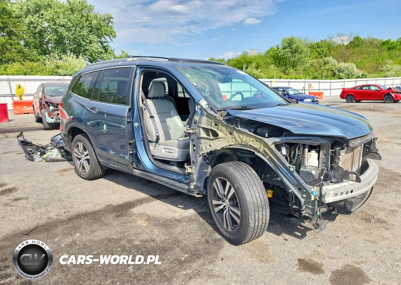 2017 Honda Pilot Exl VIN:5FNYF6H57HB104972 - 4