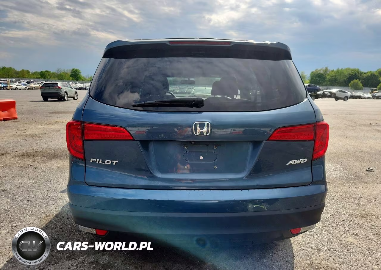 2017 Honda Pilot Exl VIN:5FNYF6H57HB104972 - 6