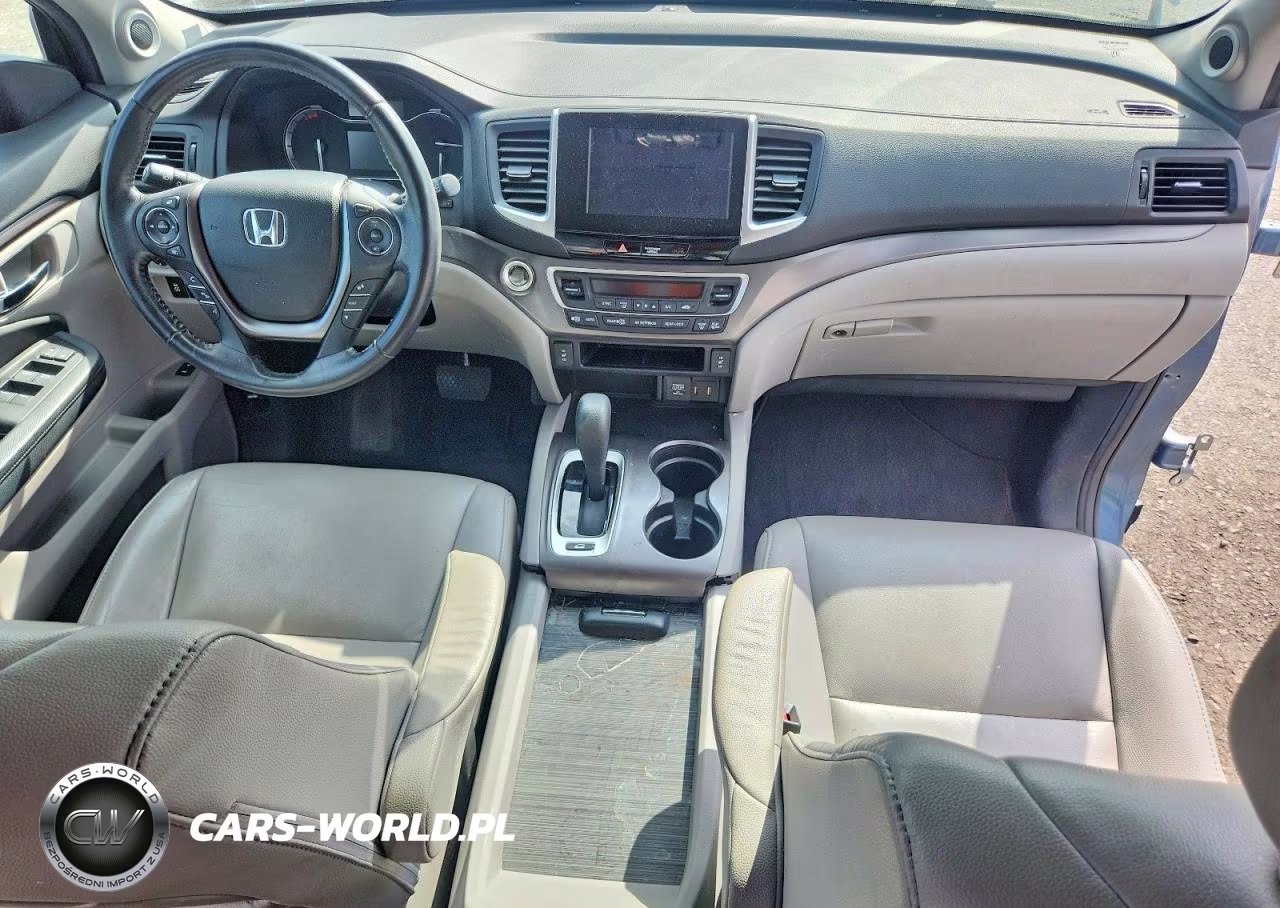 2017 Honda Pilot Exl VIN:5FNYF6H57HB104972 - 8