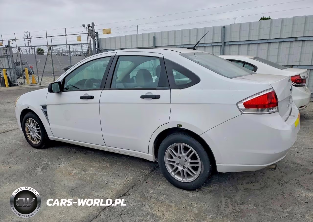 2008 Ford Focus Se VIN:1FAHP35N28W120899 - 2