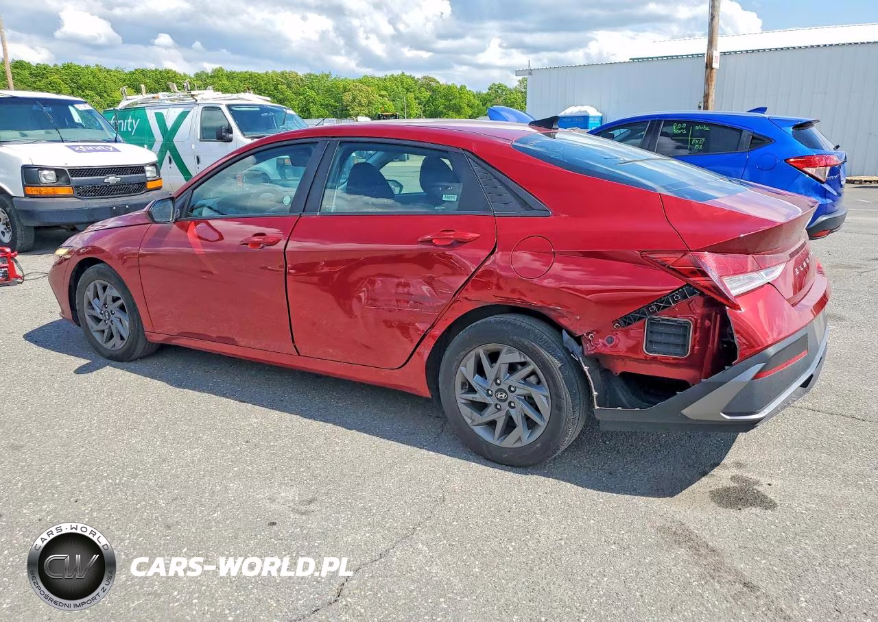 2024 Hyundai Elantra Sel VIN:KMHLM4DG7RU673580 - 2