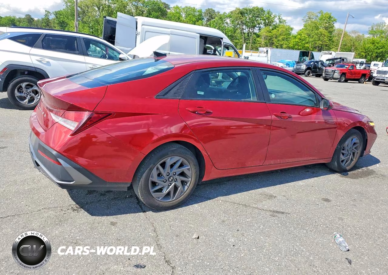 2024 Hyundai Elantra Sel VIN:KMHLM4DG7RU673580 - 3