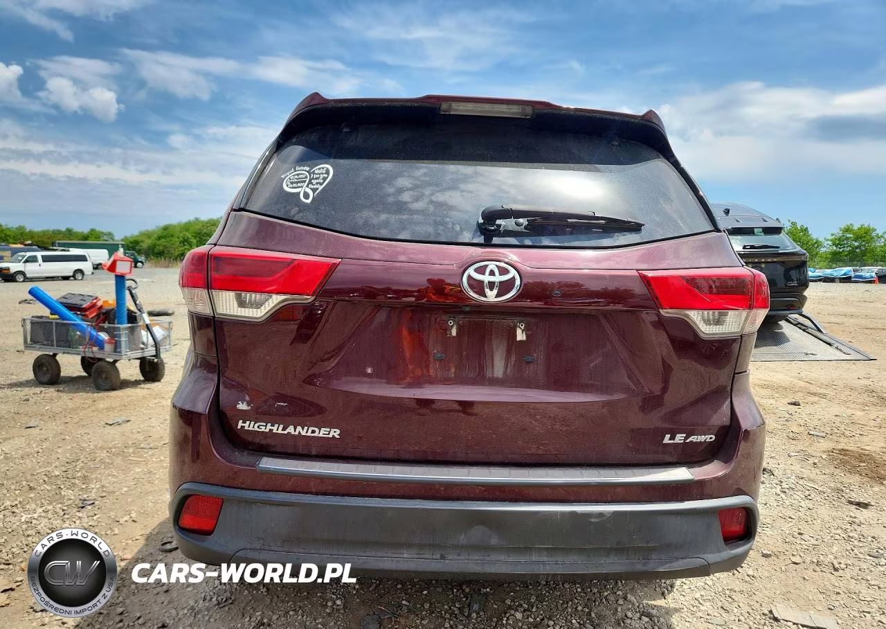 2019 Toyota Highlander Le Plus VIN:5TDBZRFH1KS731794 - 6