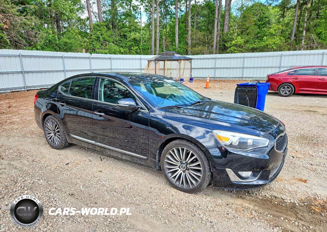 2014 Kia Cadenza Premium VIN:KNALN4D75E5123894 - 4