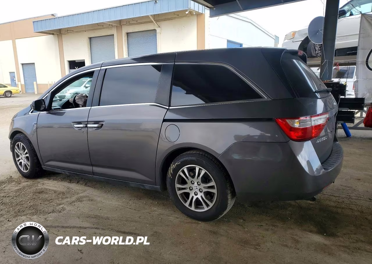 2012 Honda Odyssey Exl VIN:5FNRL5H60CB100397 - 2
