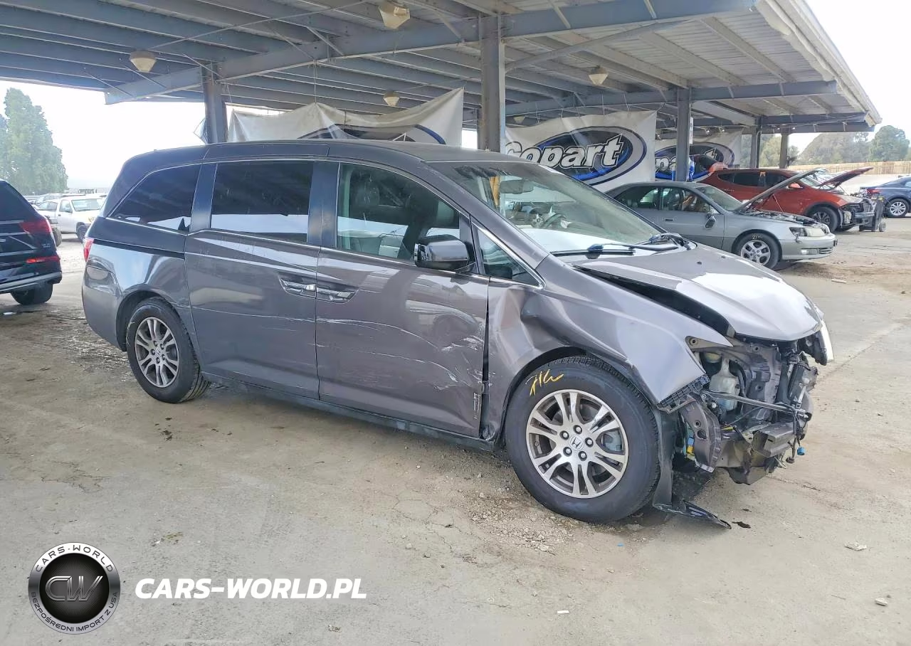 2012 Honda Odyssey Exl VIN:5FNRL5H60CB100397 - 4