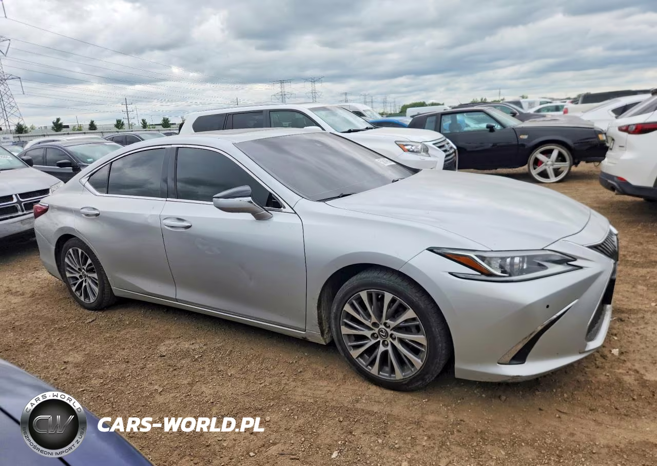 2020 Lexus Es 350 VIN:58ADZ1B15LU076222 - 4
