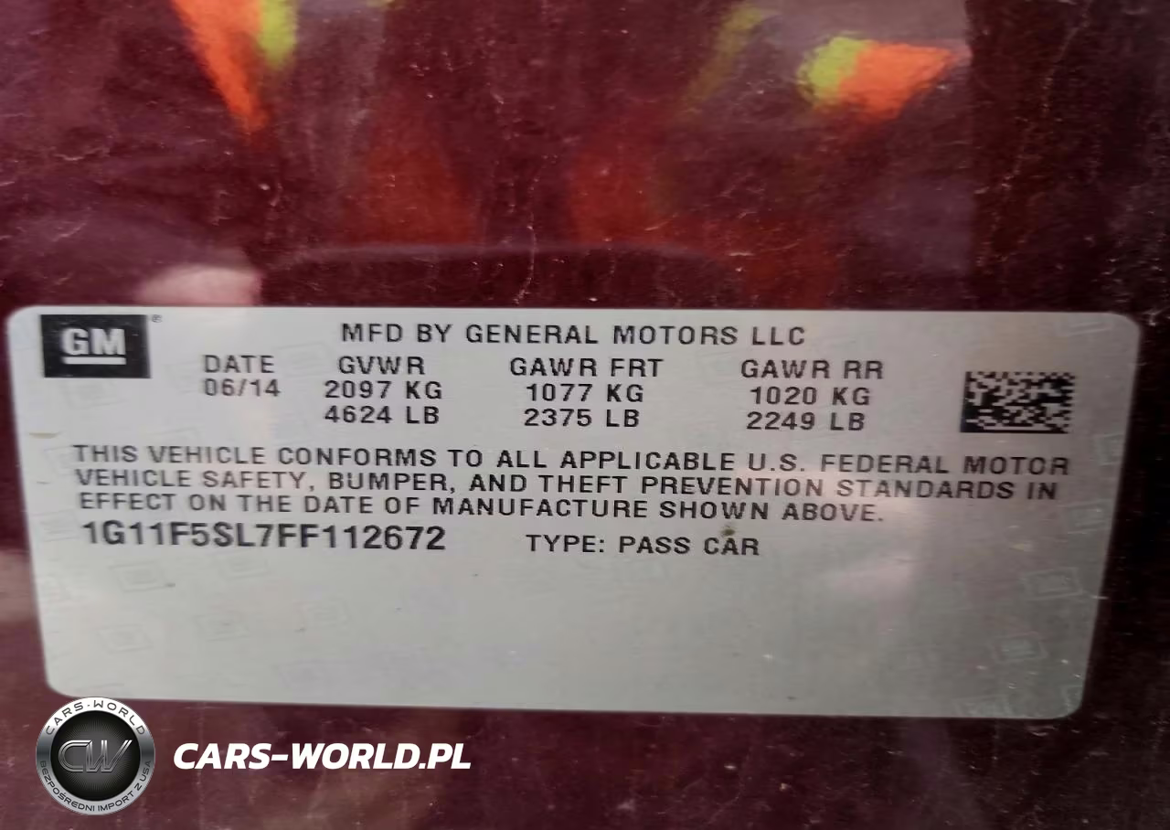 2015 Chevrolet Malibu Ltz VIN:1G11F5SL7FF112672 - 12