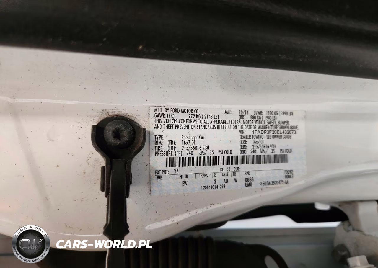 2014 Ford Focus Se VIN:1FADP3F20EL432073 - 13