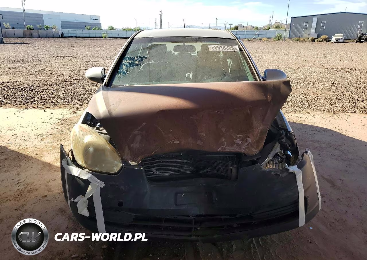 2009 Hyundai Accent Gls VIN:KMHCN46C69U334378 - 5