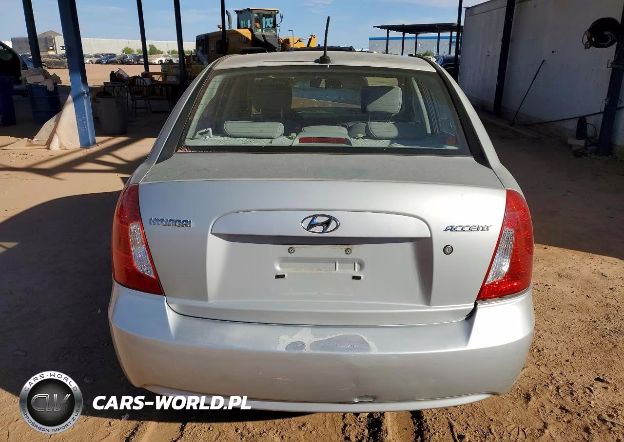 2009 Hyundai Accent Gls VIN:KMHCN46C69U334378 - 6