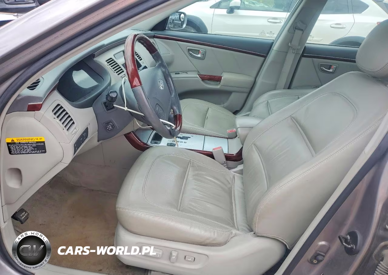 2007 Hyundai Azera Se VIN:KMHFC46F67A141224 - 7