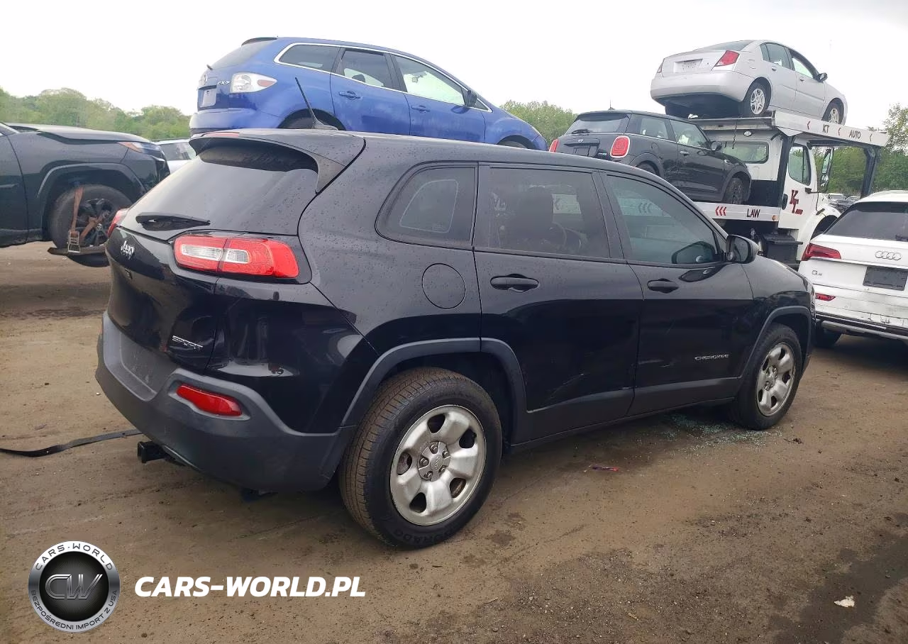 2014 Jeep Cherokee Sport VIN:1C4PJLABXEW123659 - 3