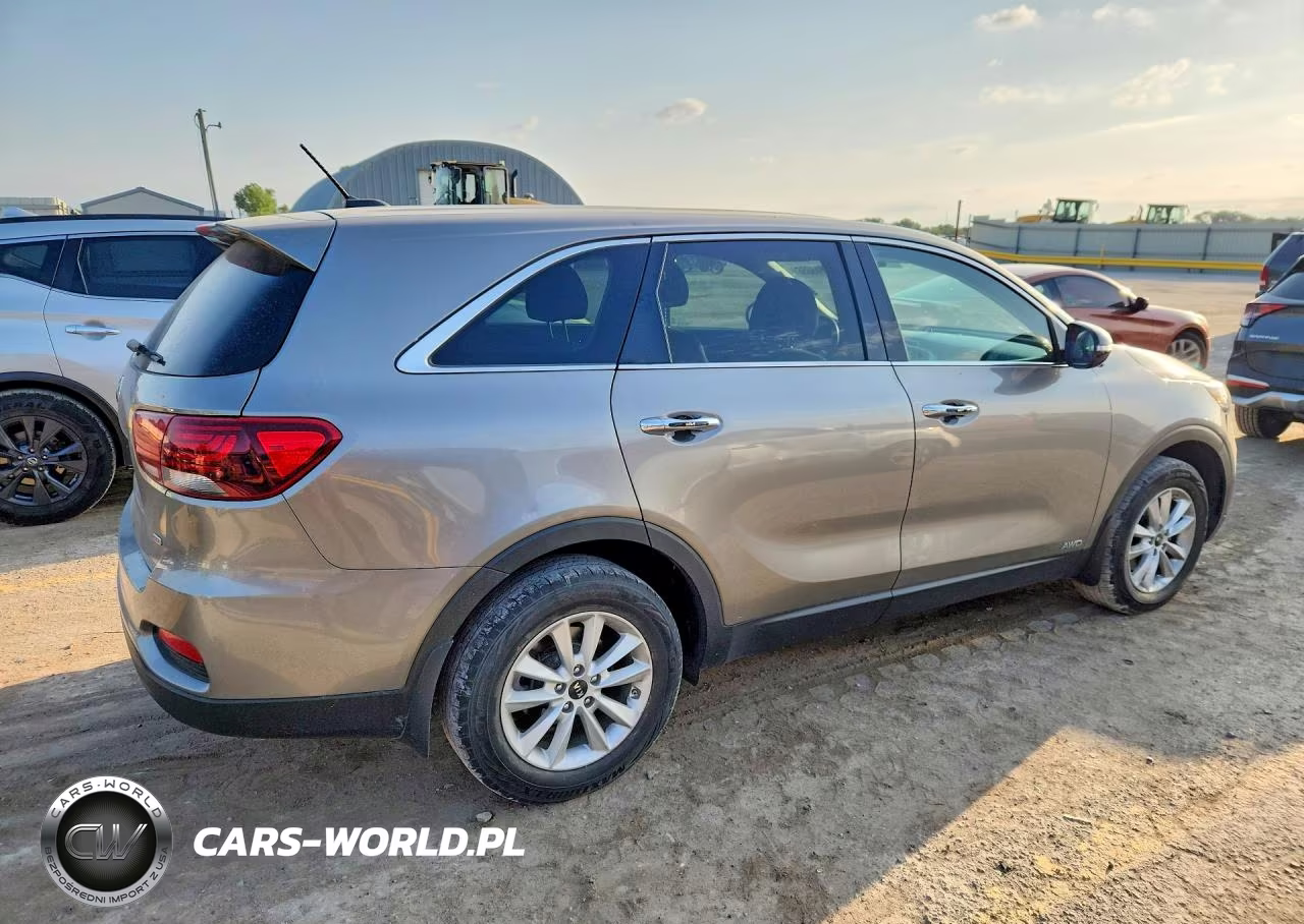 2019 Kia Sorento Lx VIN:5XYPGDA35KG500632 - 3