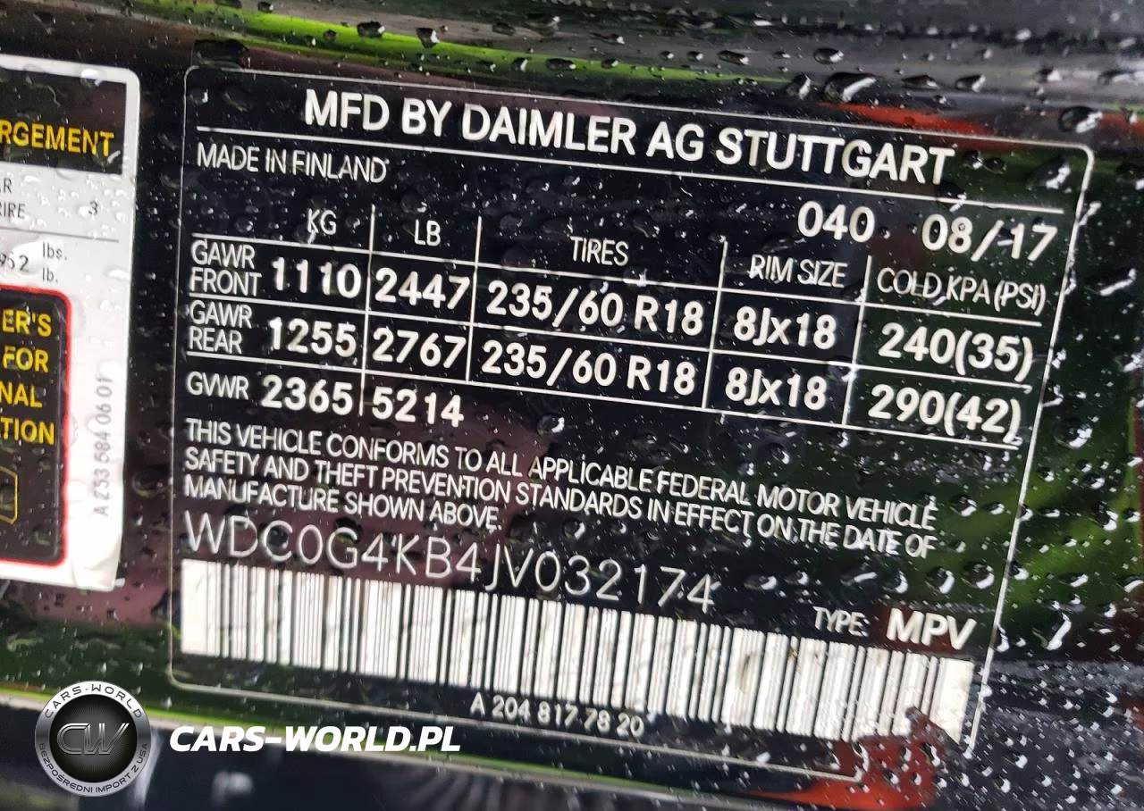 2018 Mercedes-Benz Glc 300 4Matic VIN:WDC0G4KB4JV032174 - 12