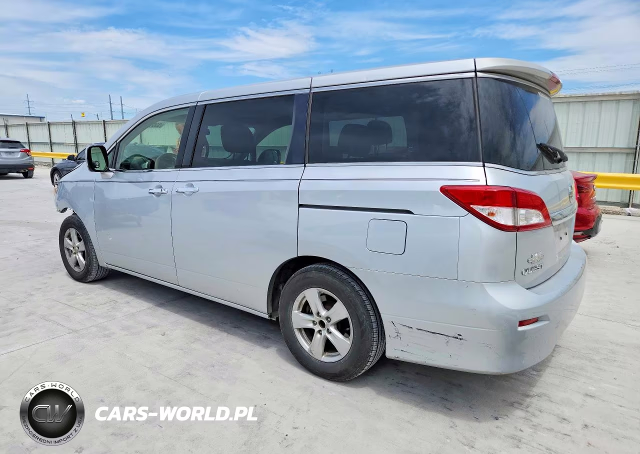 2014 Nissan Quest Sv VIN:JN8AE2KP2E9107912 - 2