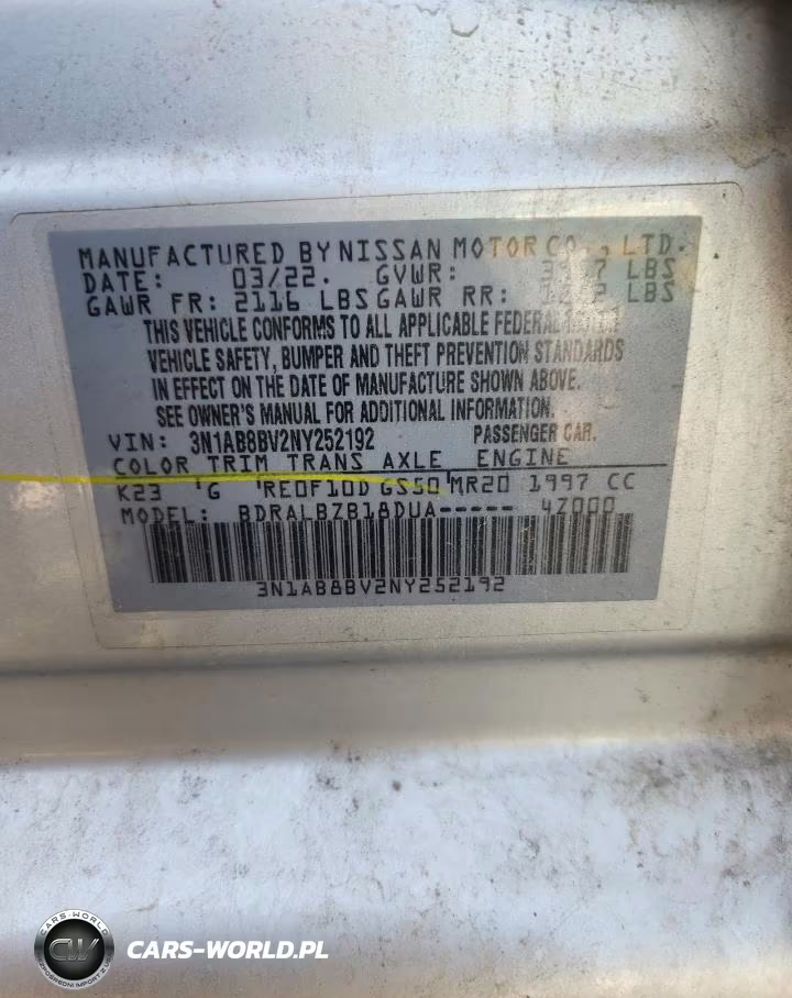 2022 Nissan Sentra S VIN:3N1AB8BV2NY252192 - 13