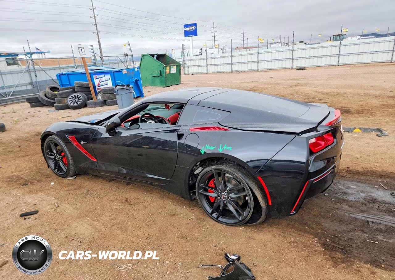 2014 Chevrolet Corvette Stingray 3Lt VIN:1G1YF2D72E5131602 - 2