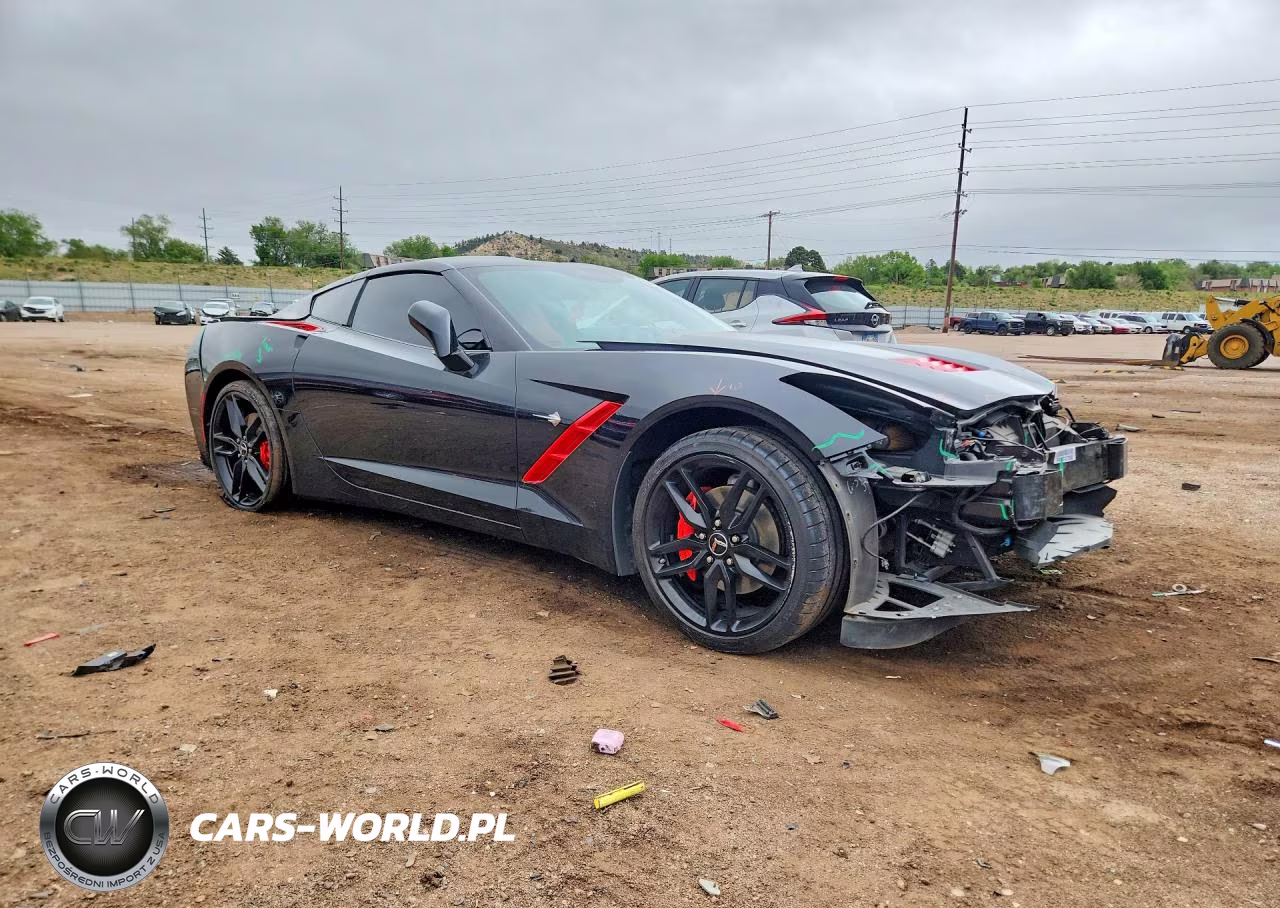 2014 Chevrolet Corvette Stingray 3Lt VIN:1G1YF2D72E5131602 - 4