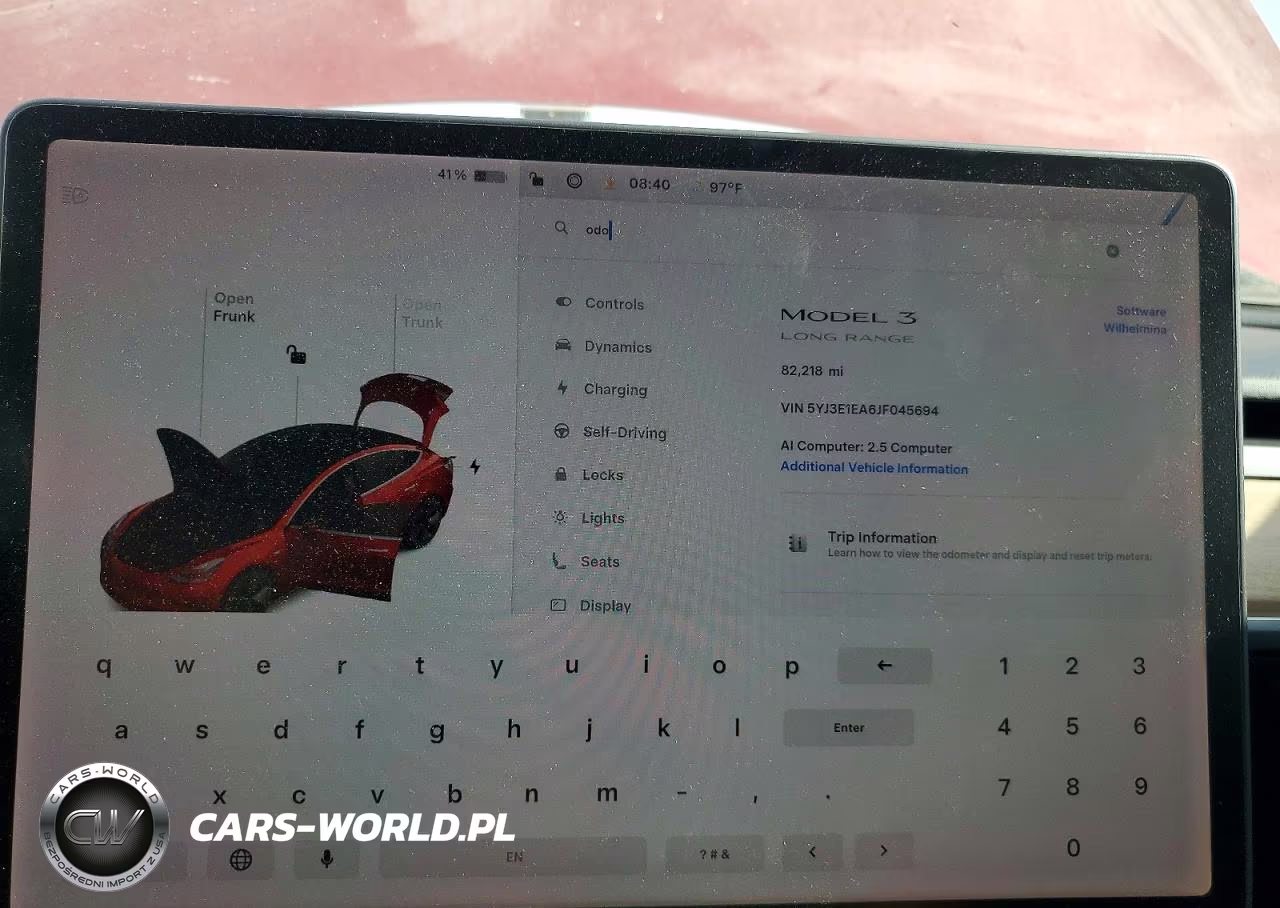 2018 Tesla Model 3 VIN:5YJ3E1EA6JF045694 - 9