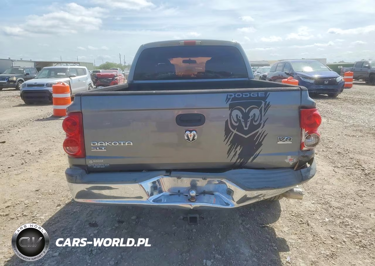 2006 Dodge Dakota Quad Slt VIN:1D7HE48N26S529559 - 6