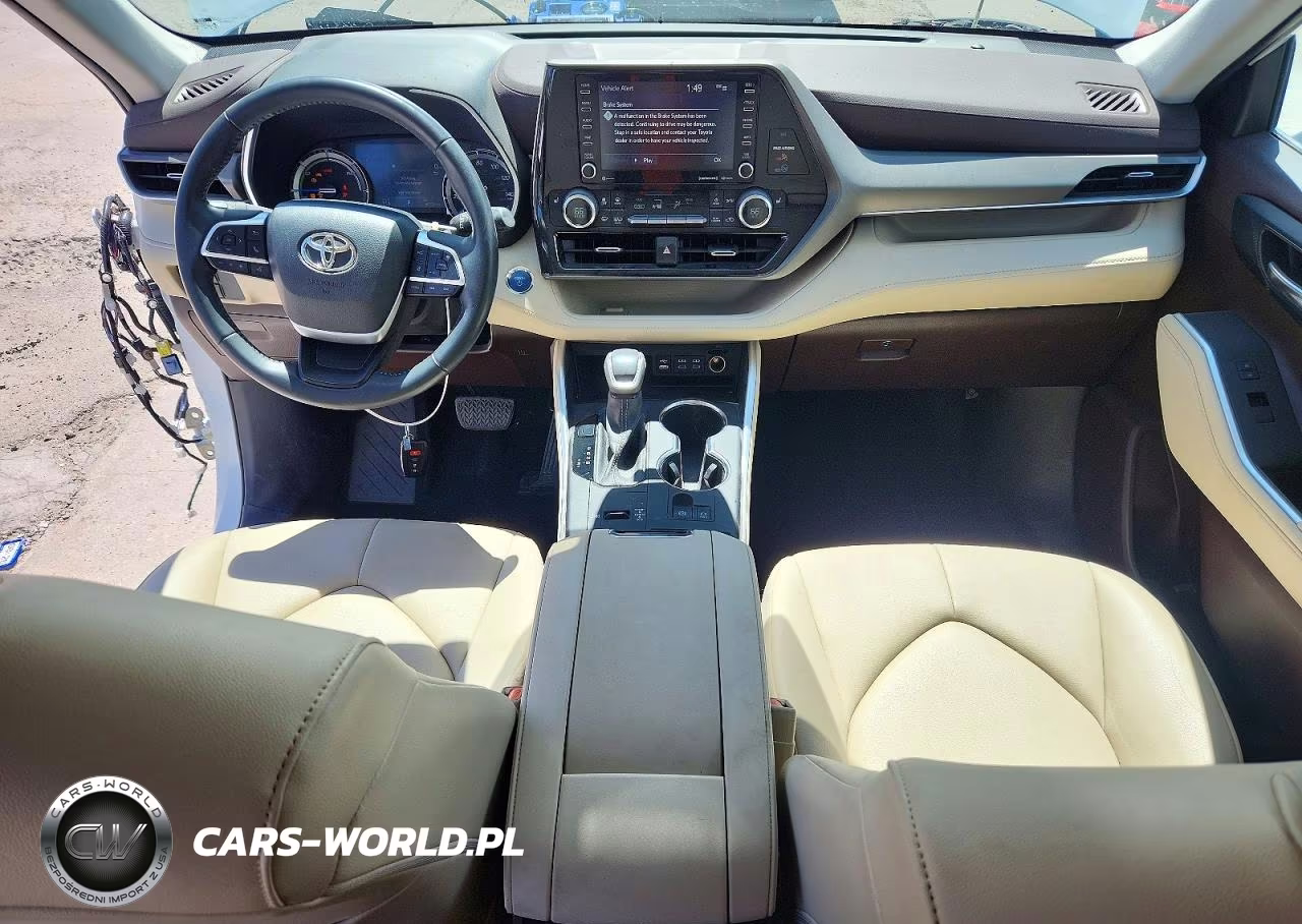 2022 Toyota Highlander Hybrid Xle VIN:5TDHBRCH0NS554761 - 8