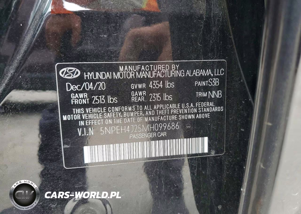 2021 Hyundai Sonata Limited VIN:5NPEH4J25MH099686 - 13