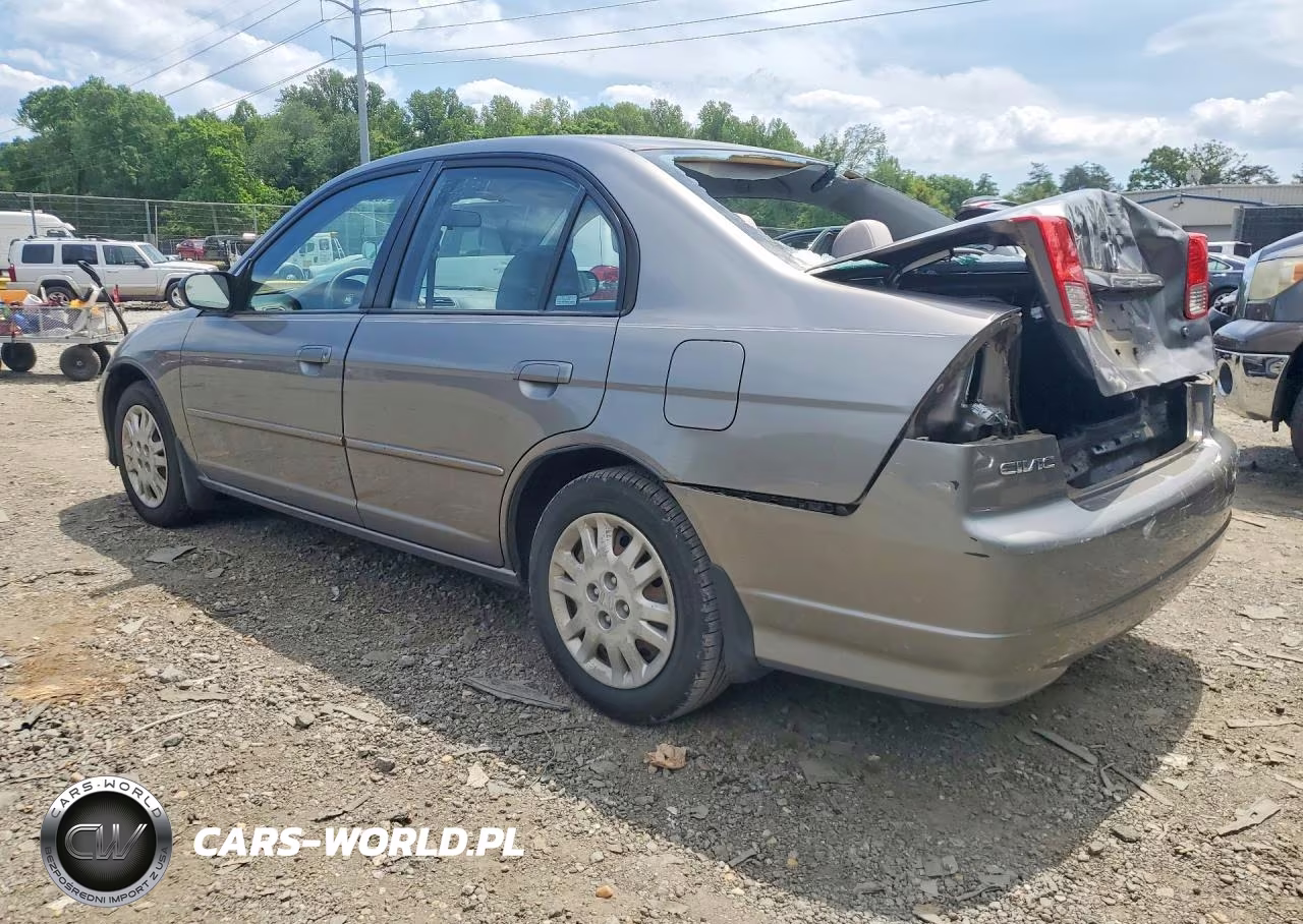 2005 Honda Civic Lx VIN:JHMES16555S006766 - 2