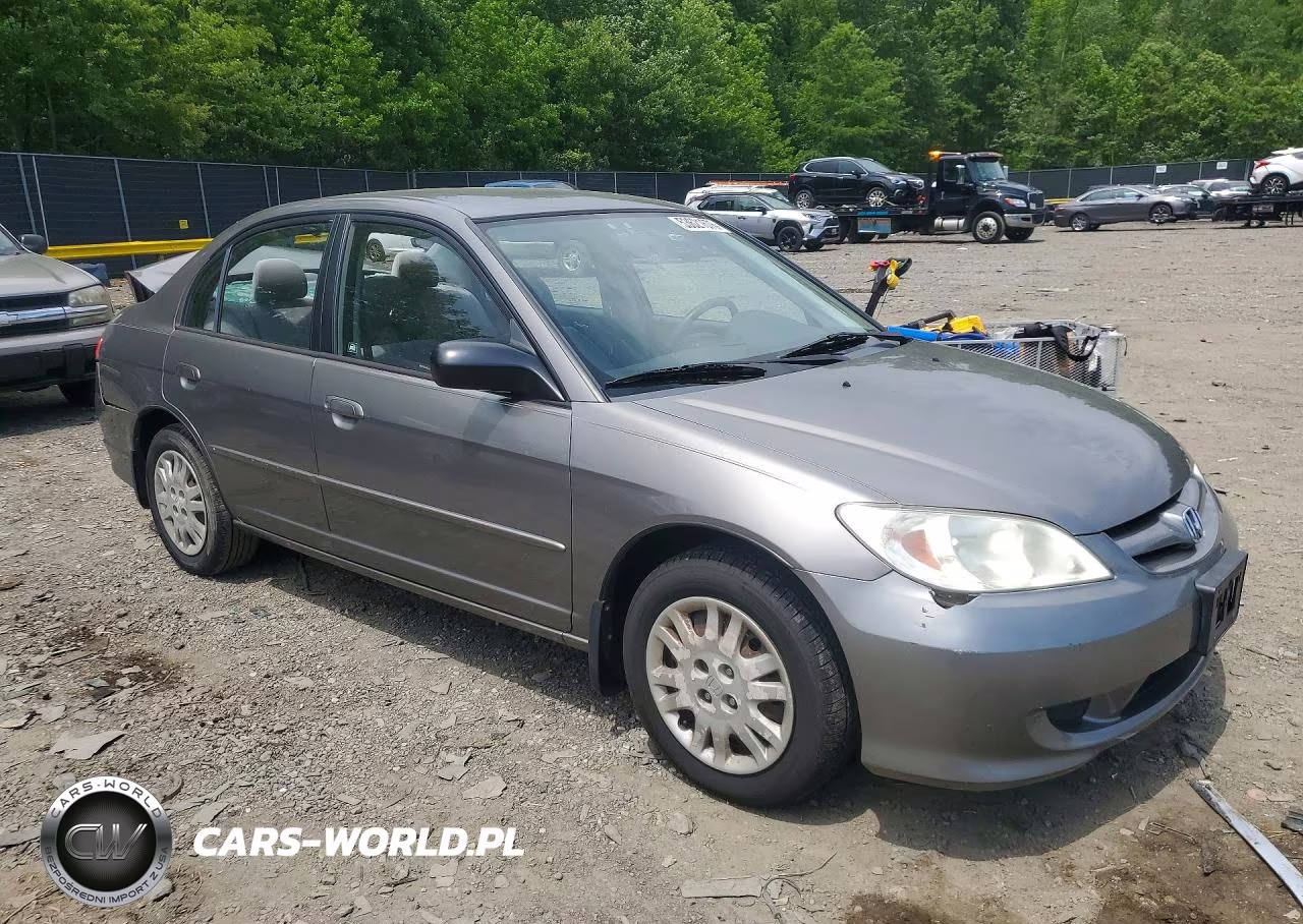 2005 Honda Civic Lx VIN:JHMES16555S006766 - 4