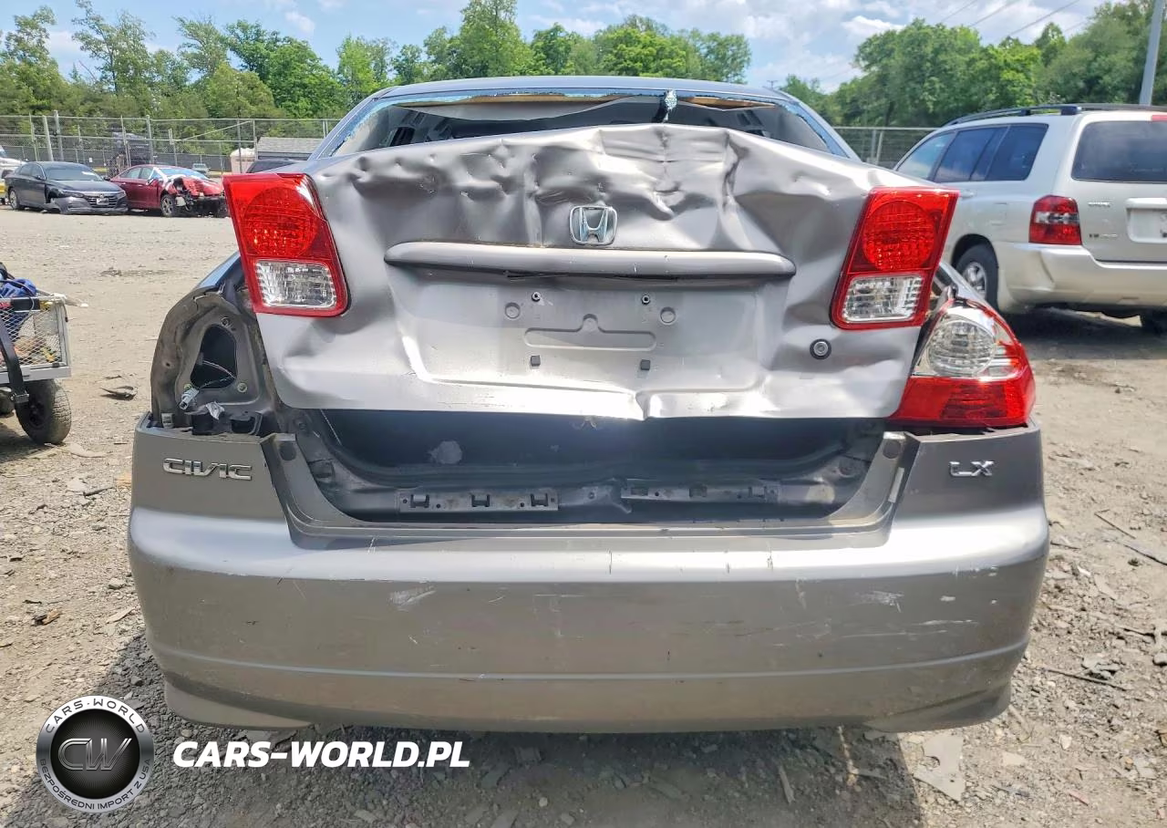 2005 Honda Civic Lx VIN:JHMES16555S006766 - 6