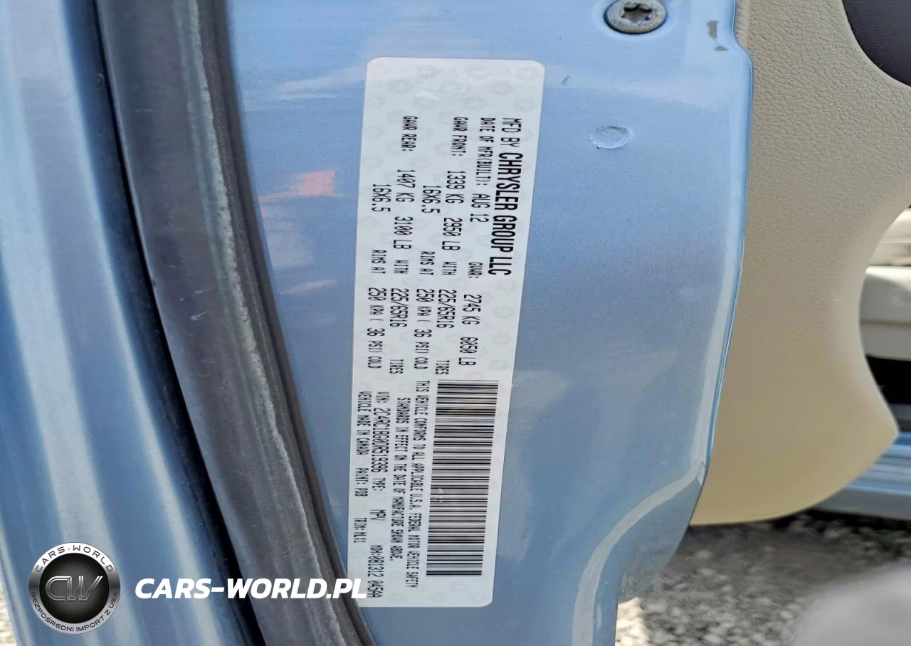 2013 Chrysler Town & Country Touring VIN:2C4RC1BG0DR519396 - 13