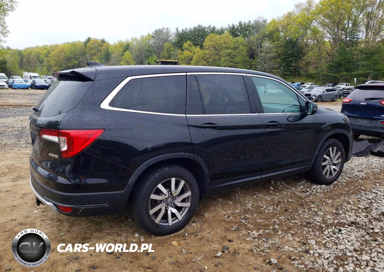 2020 Honda Pilot Exl VIN:5FNYF6H58LB056715 - 3
