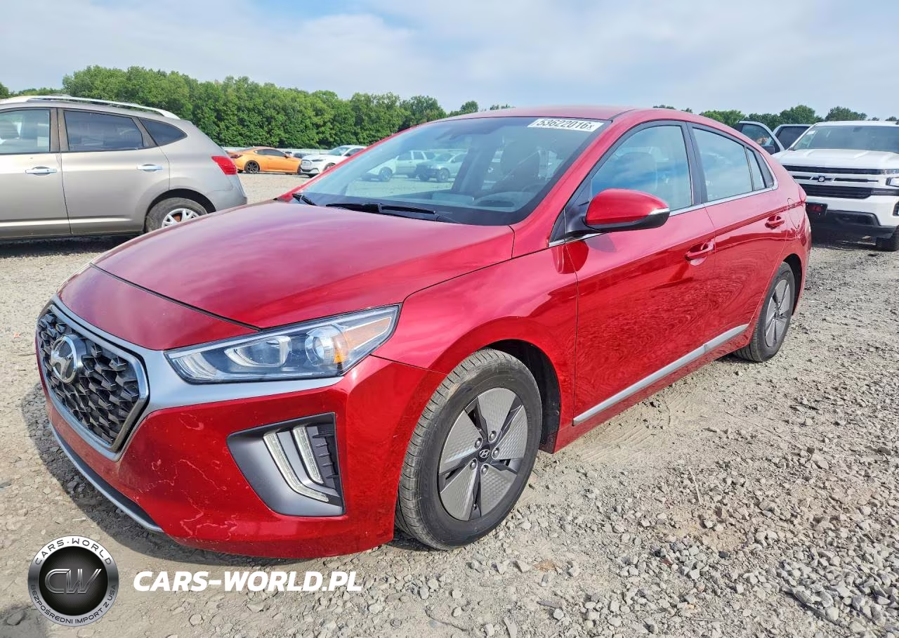 2021 Hyundai Ioniq Hybrid Blue – zdjęcie 1 z 12