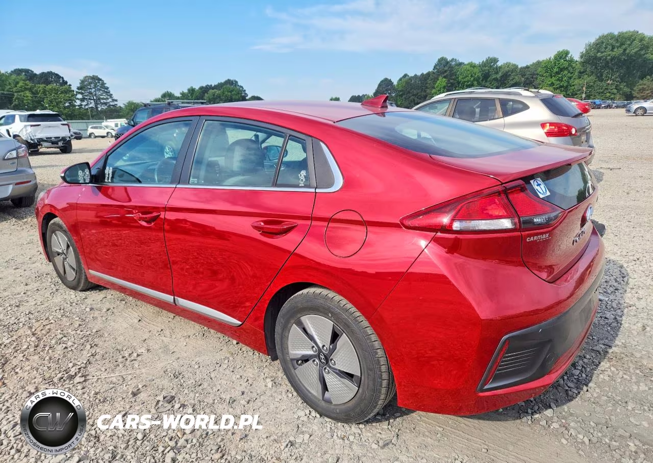 2021 Hyundai Ioniq Hybrid Blue VIN:KMHC75LC7MU257923 - 2