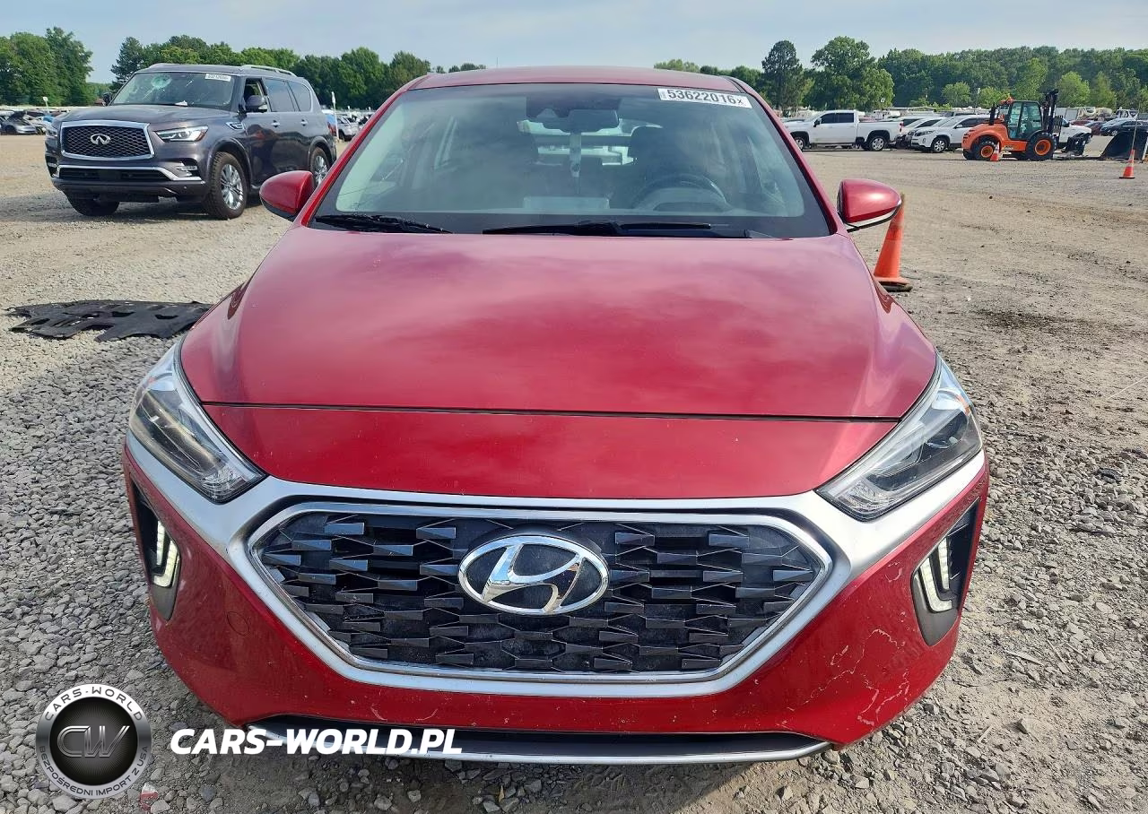 2021 Hyundai Ioniq Hybrid Blue VIN:KMHC75LC7MU257923 - 5