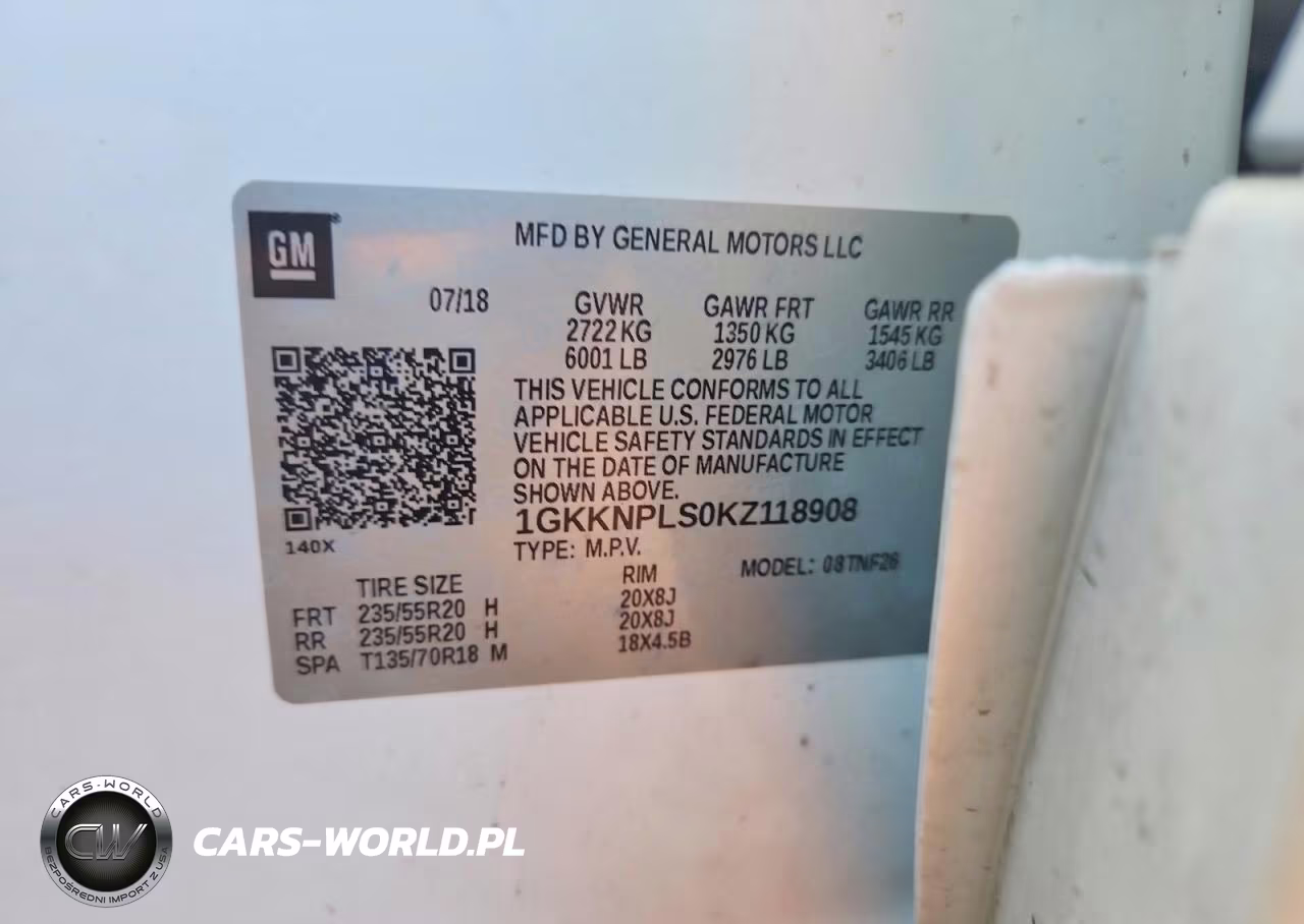 2019 GMC Acadia Denali VIN:1GKKNPLS0KZ118908 - 12