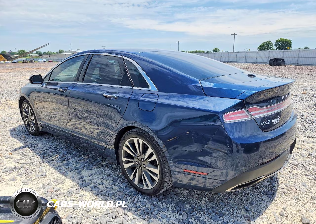 2017 Lincoln Mkz Reserve VIN:3LN6L5E95HR648737 - 2