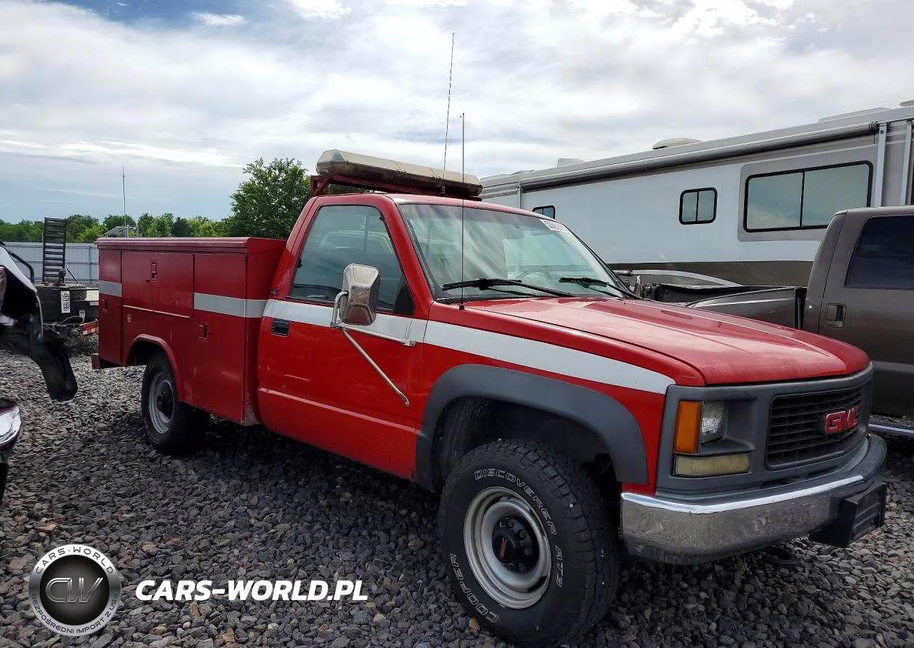 1995 GMC Sierra K3500 VIN:1GTHK34K9SZ554419 - 4