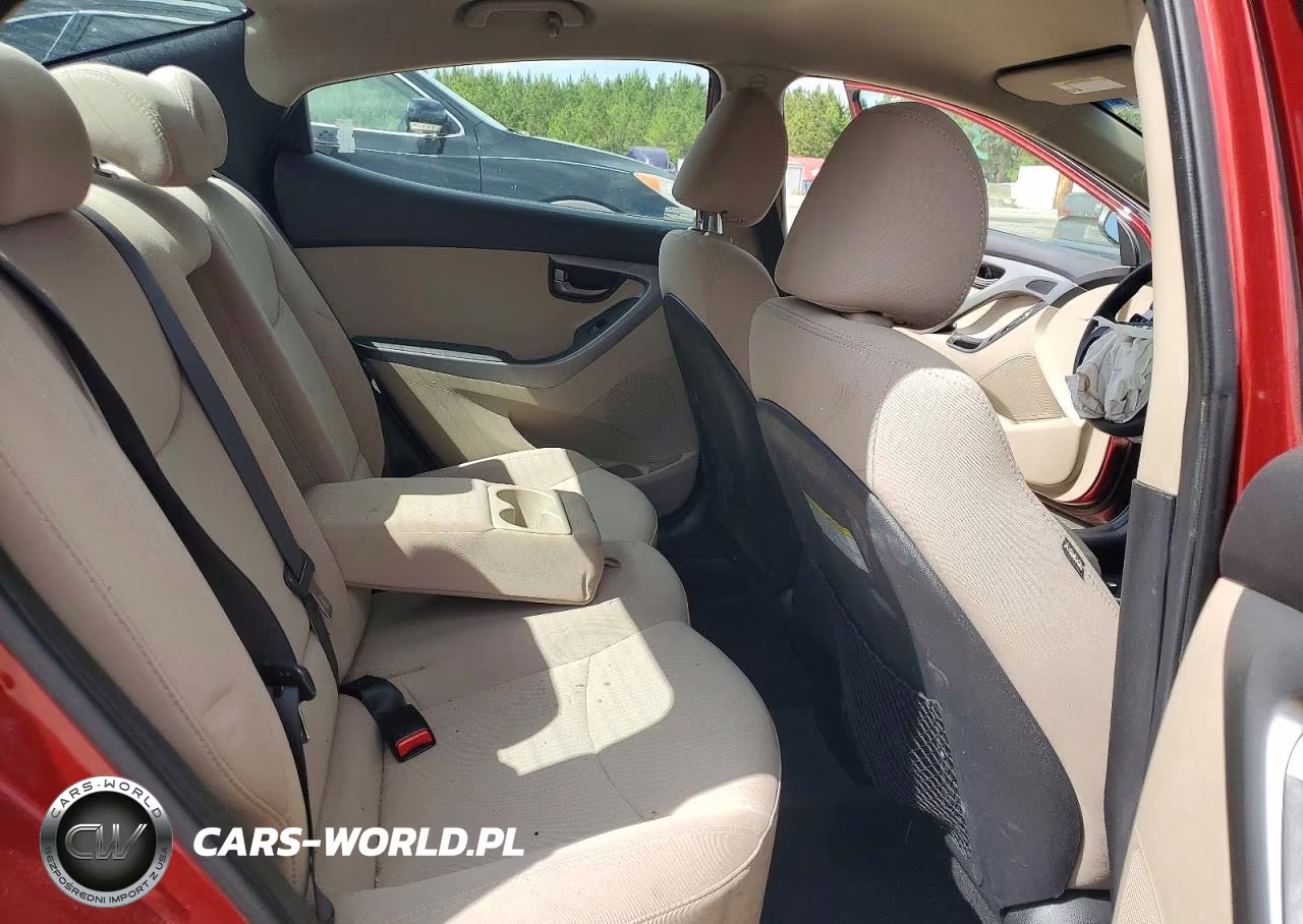 2014 Hyundai Elantra Se VIN:5NPDH4AE2EH469743 - 10