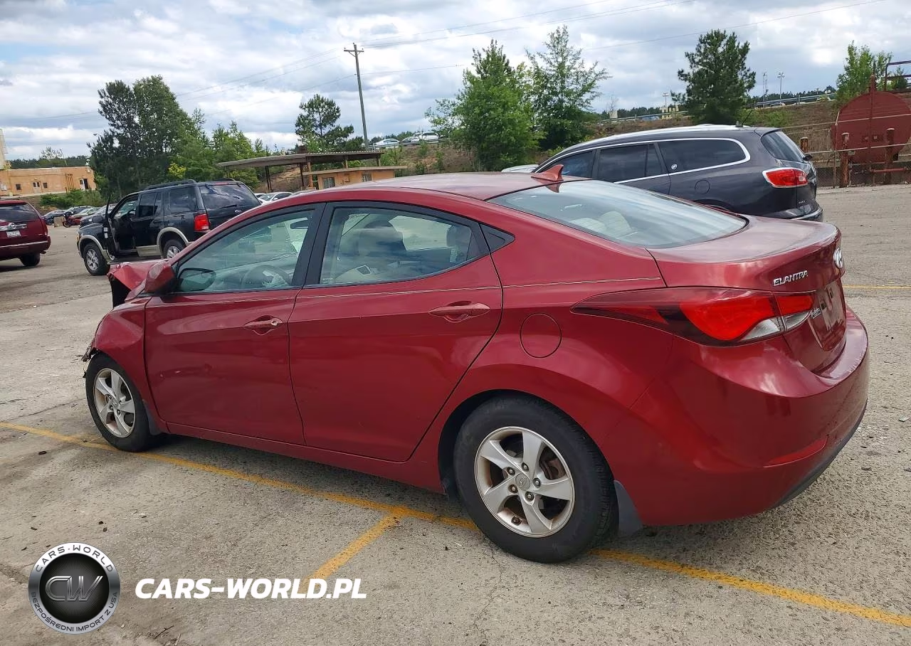 2014 Hyundai Elantra Se VIN:5NPDH4AE2EH469743 - 2