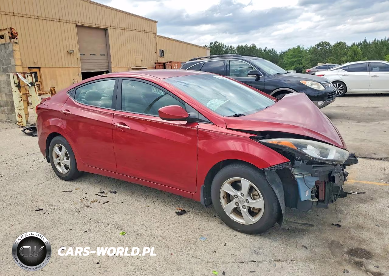 2014 Hyundai Elantra Se VIN:5NPDH4AE2EH469743 - 4
