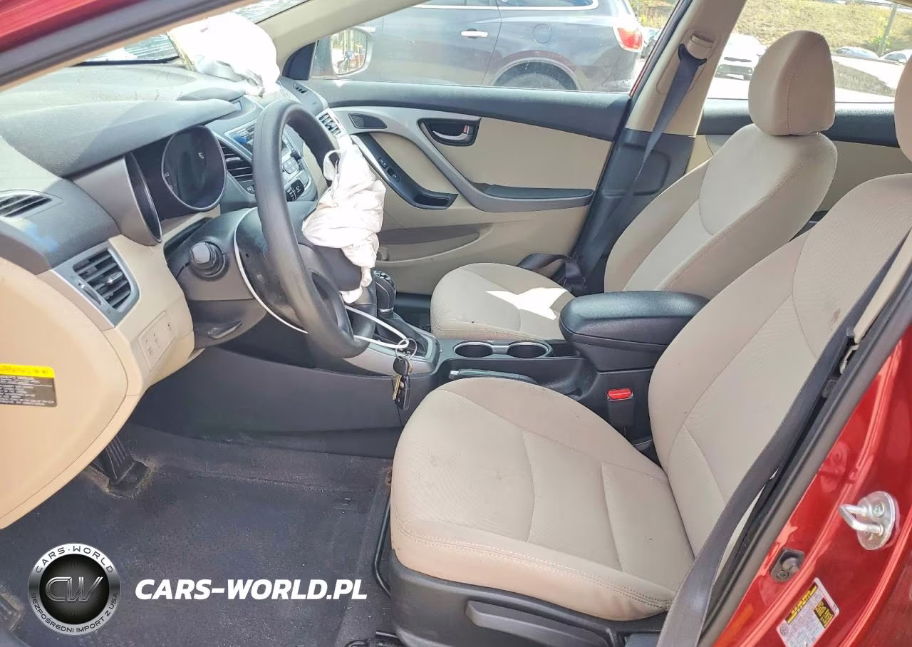 2014 Hyundai Elantra Se VIN:5NPDH4AE2EH469743 - 7