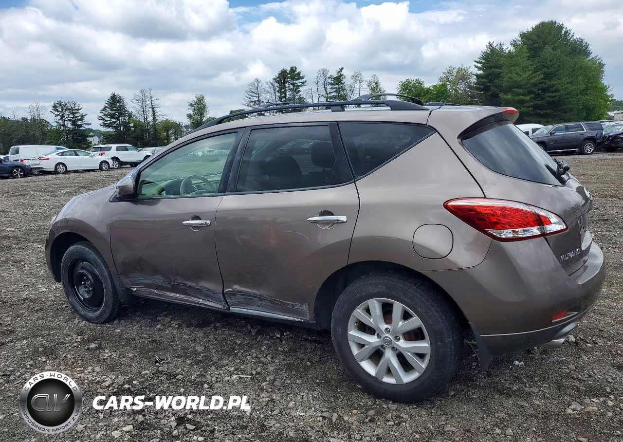 2012 Nissan Murano S VIN:JN8AZ1MW7CW220143 - 2