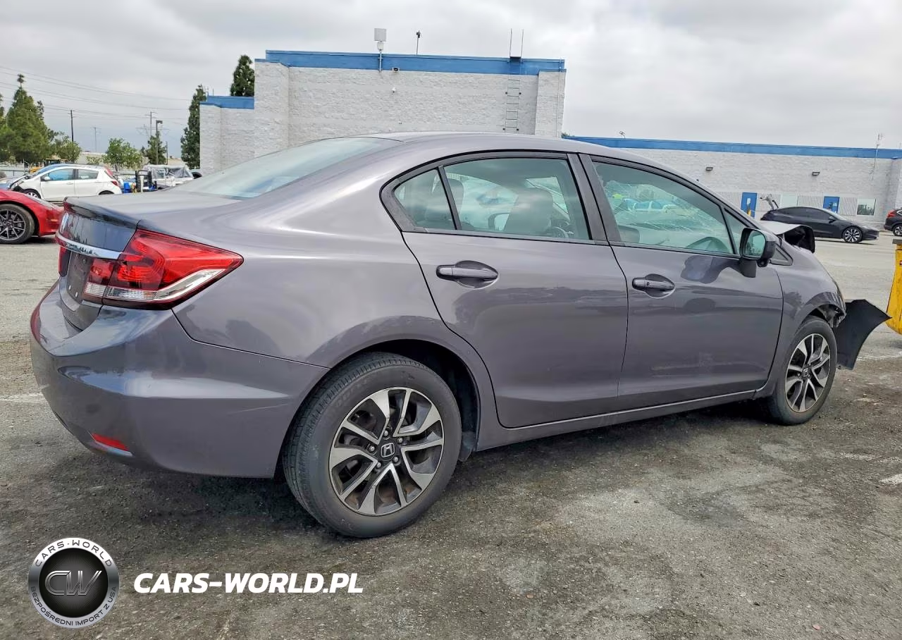 2015 Honda Civic Ex VIN:19XFB2F85FE217377 - 3