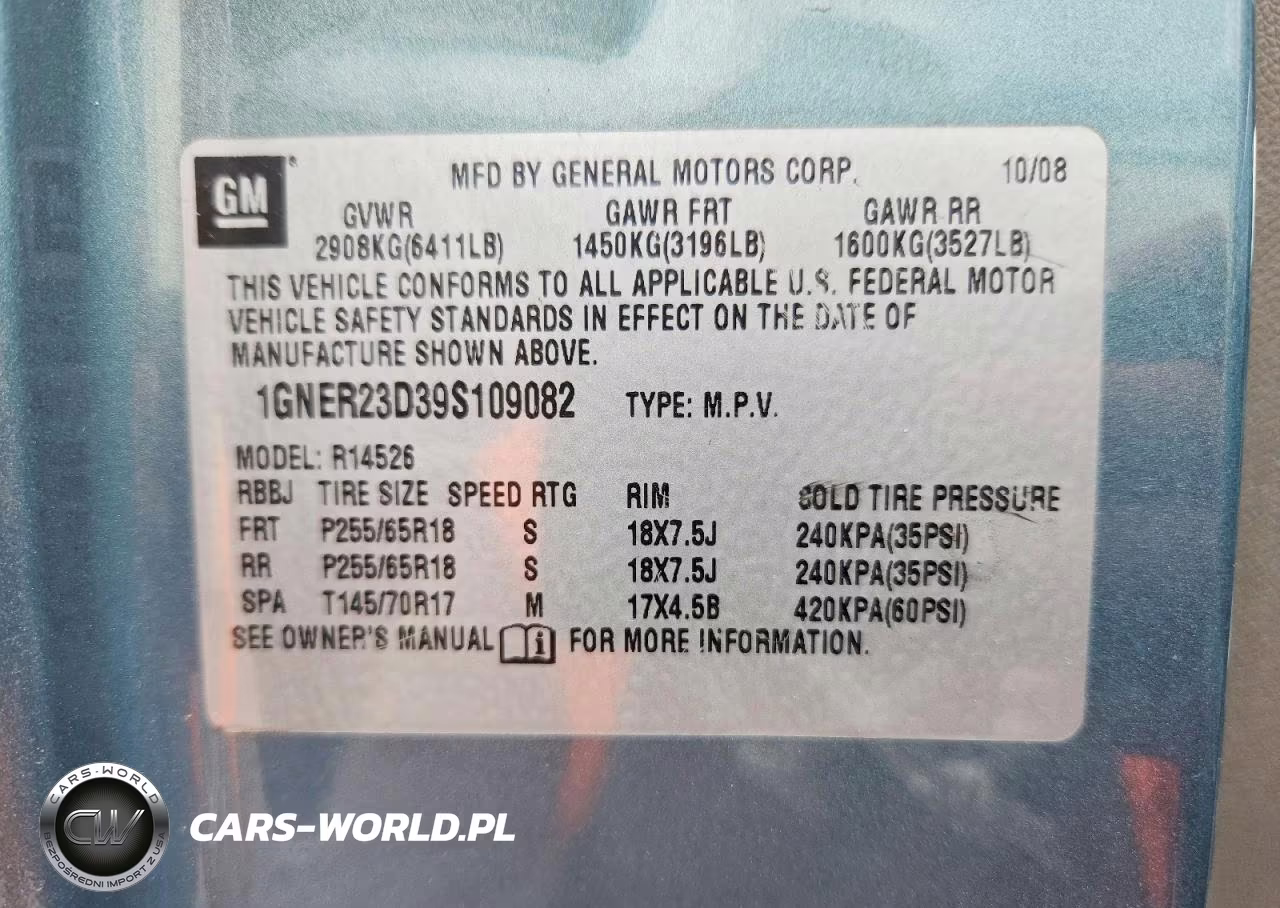 2009 Chevrolet Traverse Lt VIN:1GNER23D39S109082 - 13