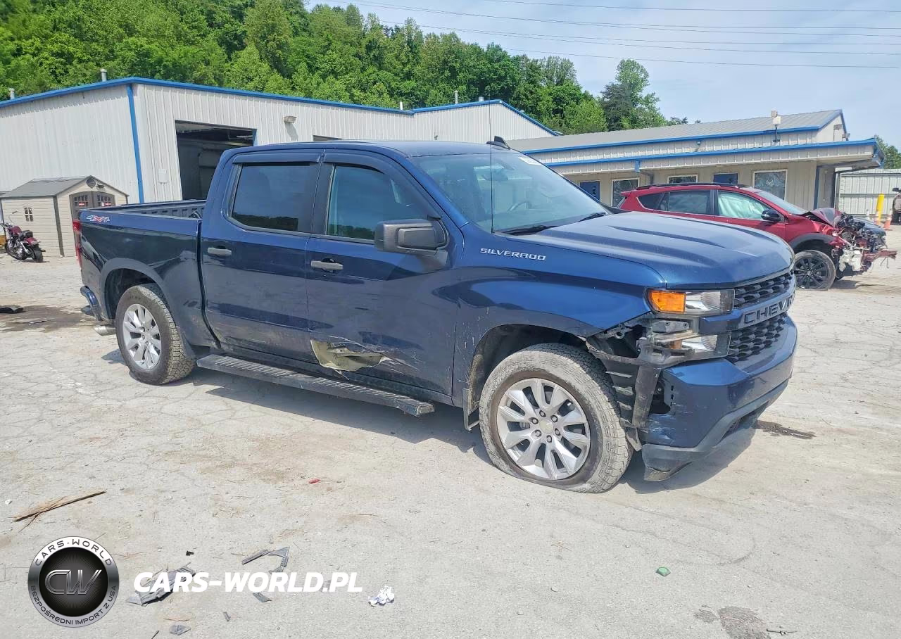 2019 Chevrolet Silverado K1500 Custom VIN:3GCPYBEH9KG308901 - 4