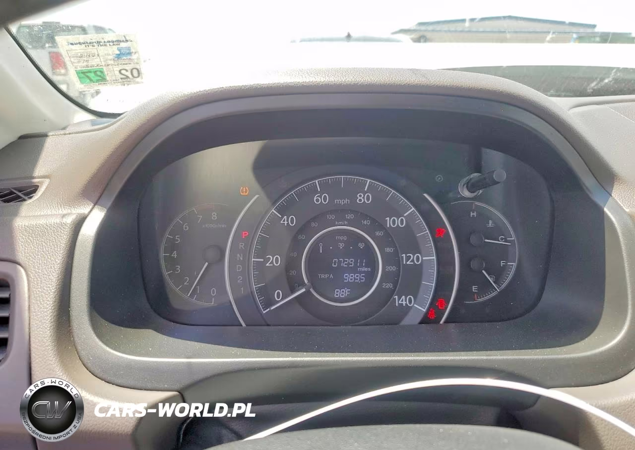 2014 Honda Cr-V Exl VIN:5J6RM3H76EL031476 - 9