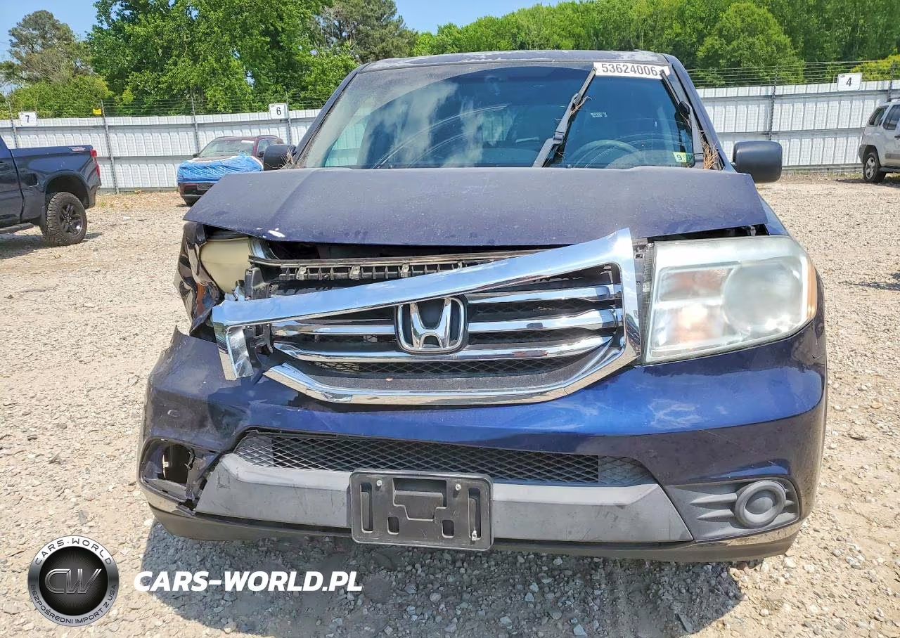 2014 Honda Pilot Lx VIN:5FNYF4H21EB038439 - 5
