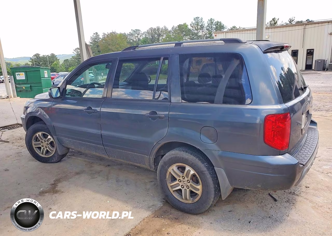 2003 Honda Pilot Ex VIN:2HKYF18413H537787 - 2